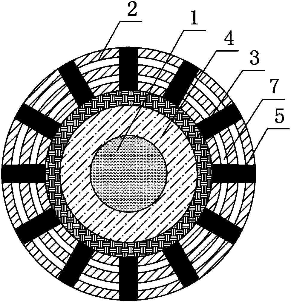 Novel structural cable and manufacturing method thereof