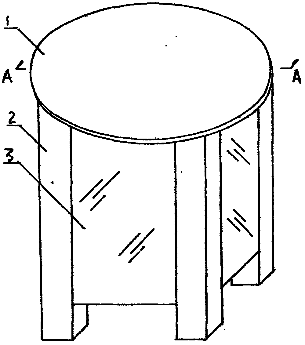 Multifunctional stool chair