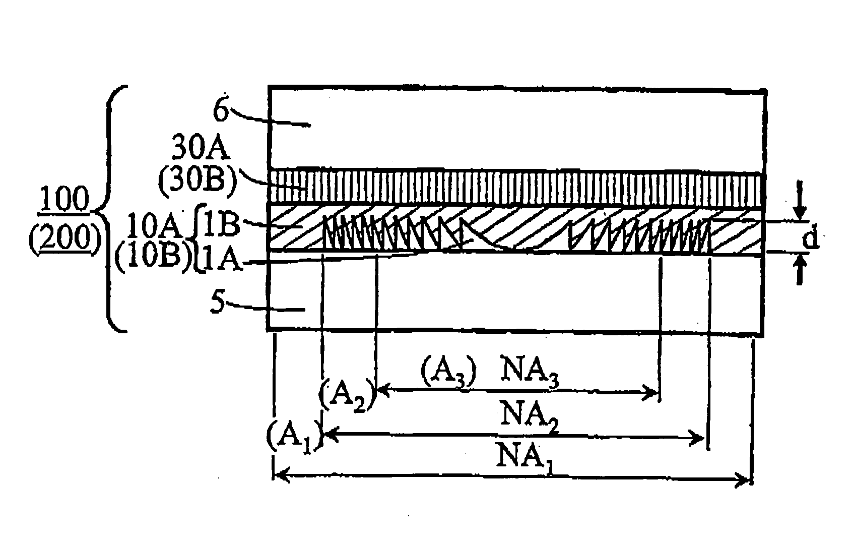 Phase correction element and optical head device