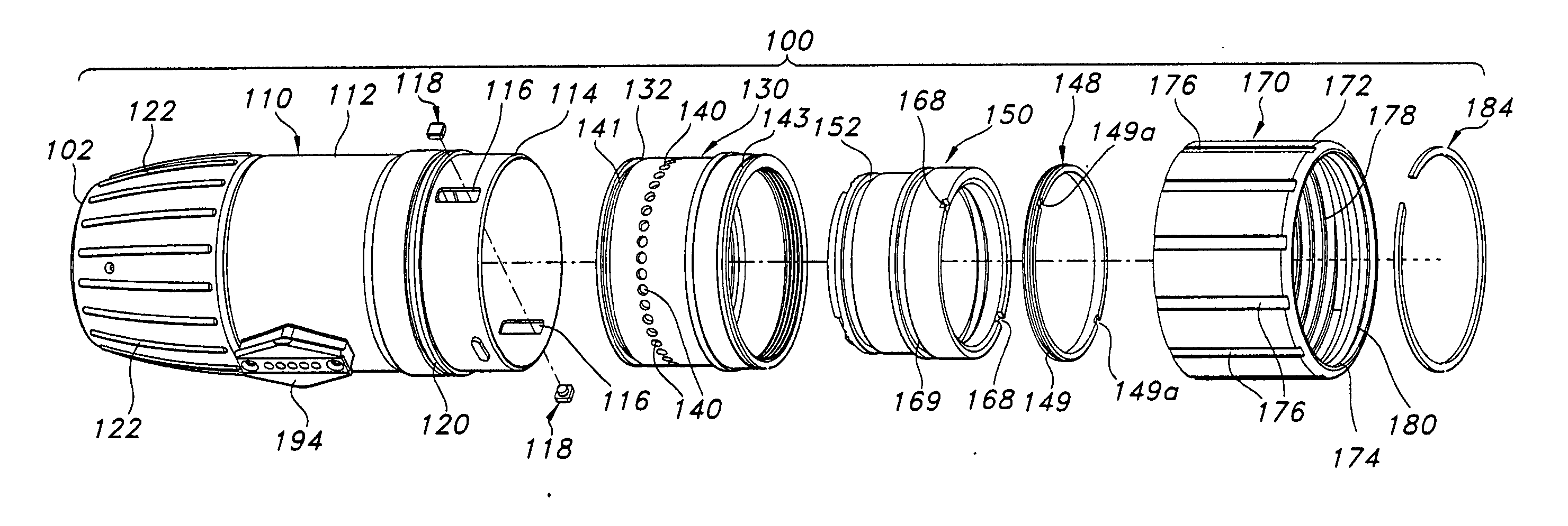 Collimated optical system