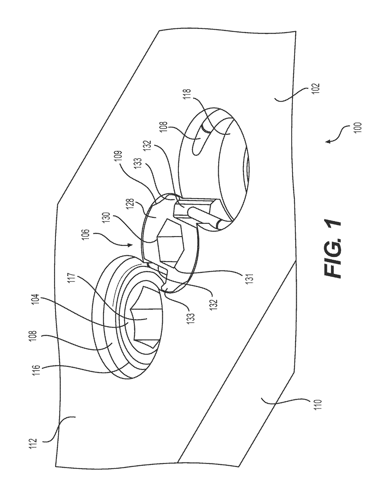 Spinal plate assembly having locking mechanism