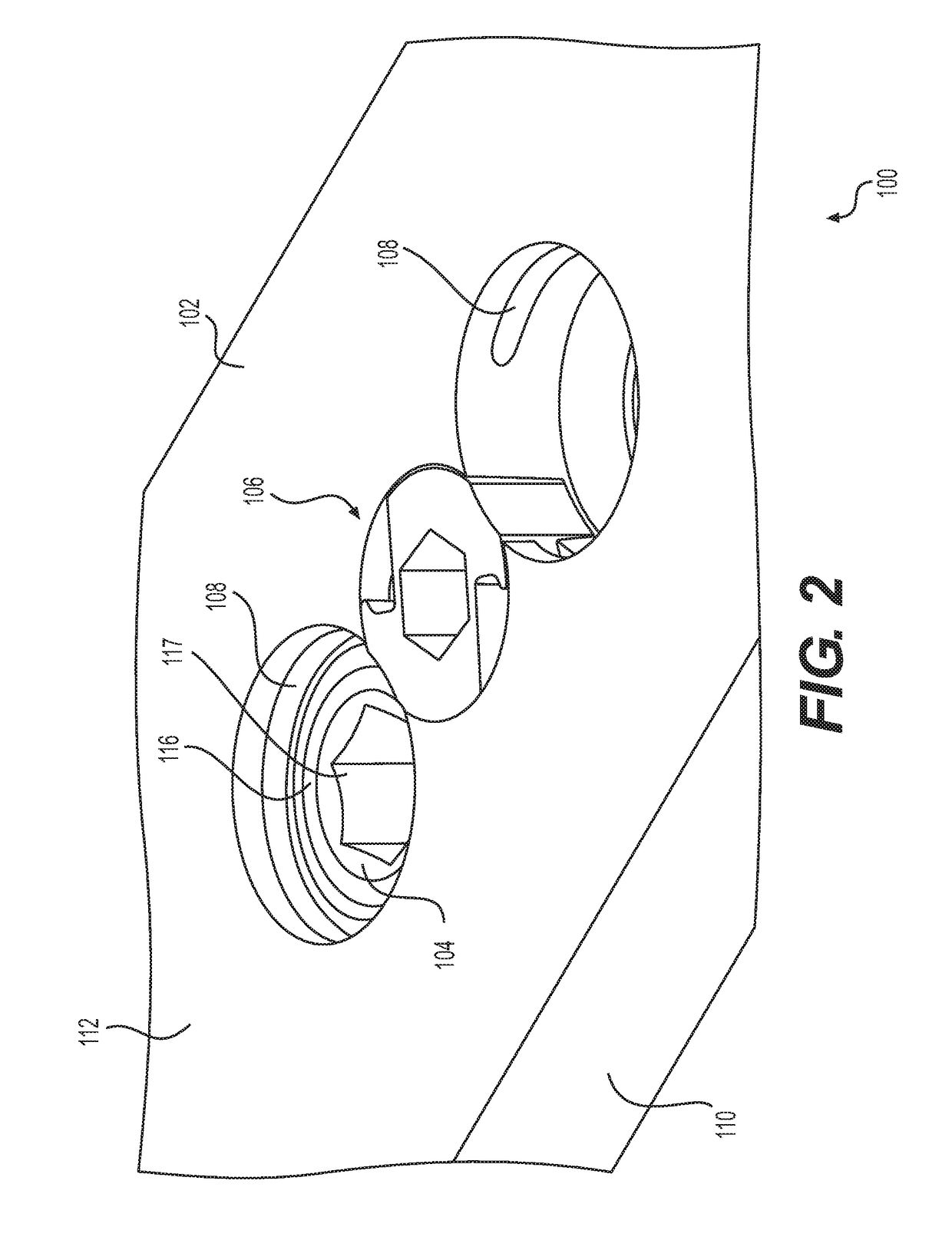Spinal plate assembly having locking mechanism
