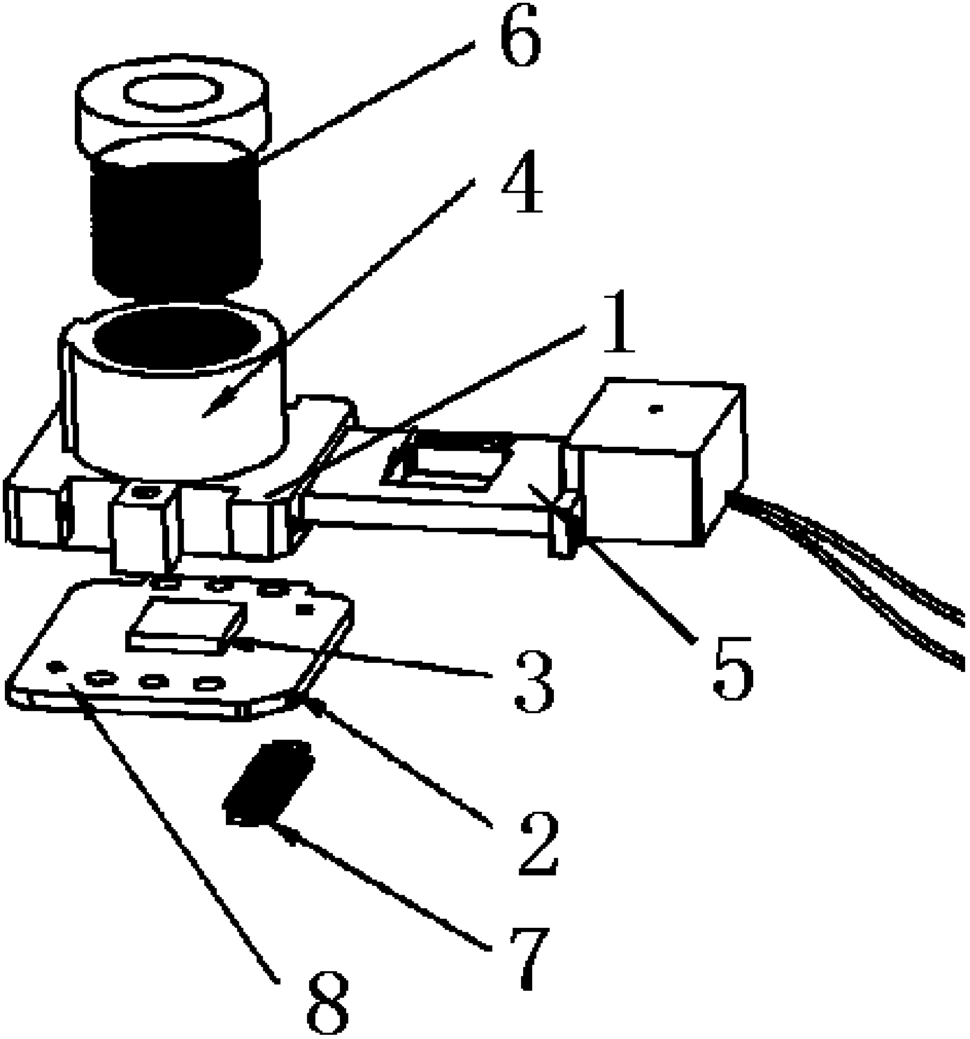 Lens module for surveillance camera shooting