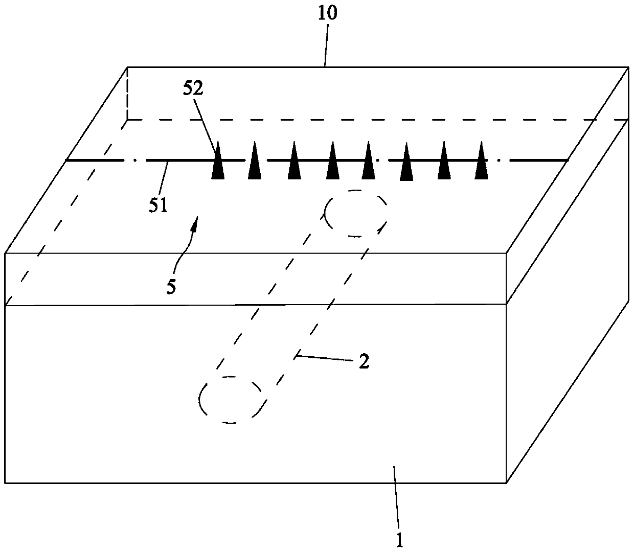 Small hole expansion test device and test method thereof