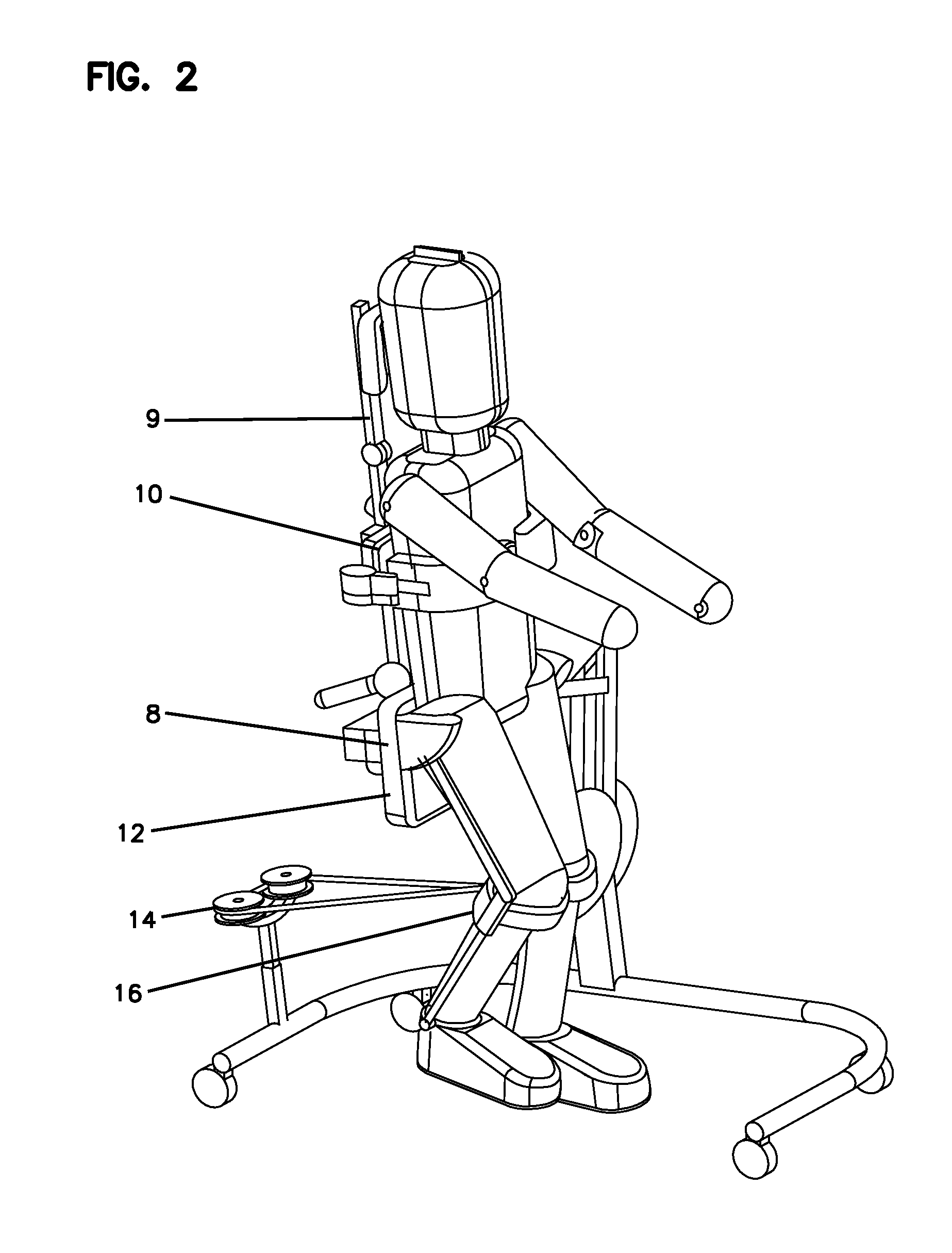 Training apparatus for the disabled