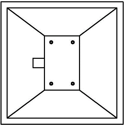 Universal antenna flange plate and antenna switching device having the same