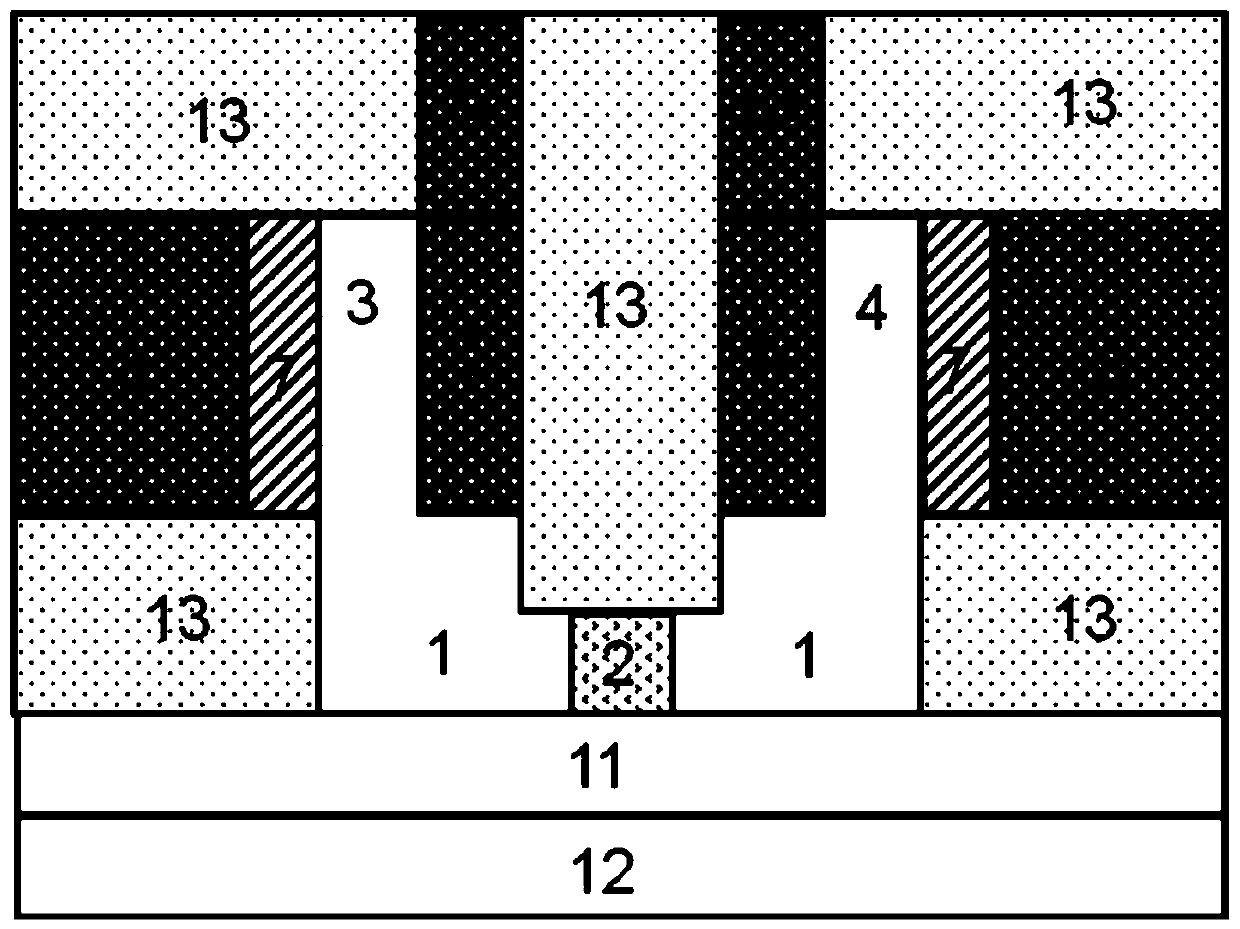 A source-drain resistance variable bidirectional switch field effect transistor and its manufacturing method