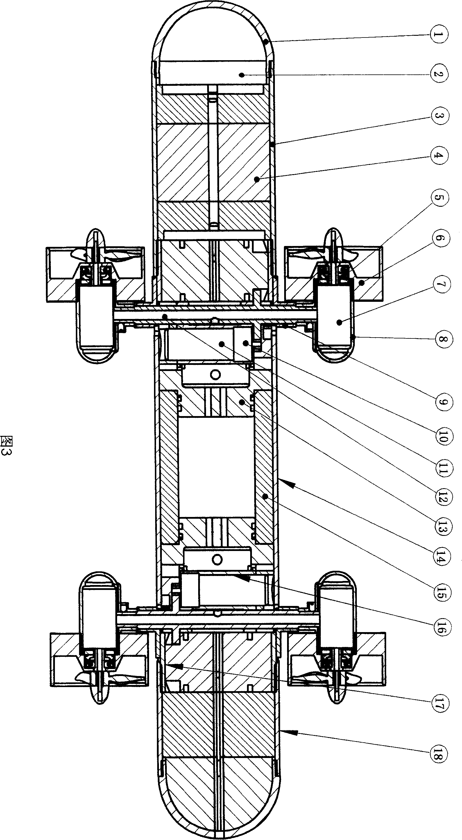 Small underwater robot