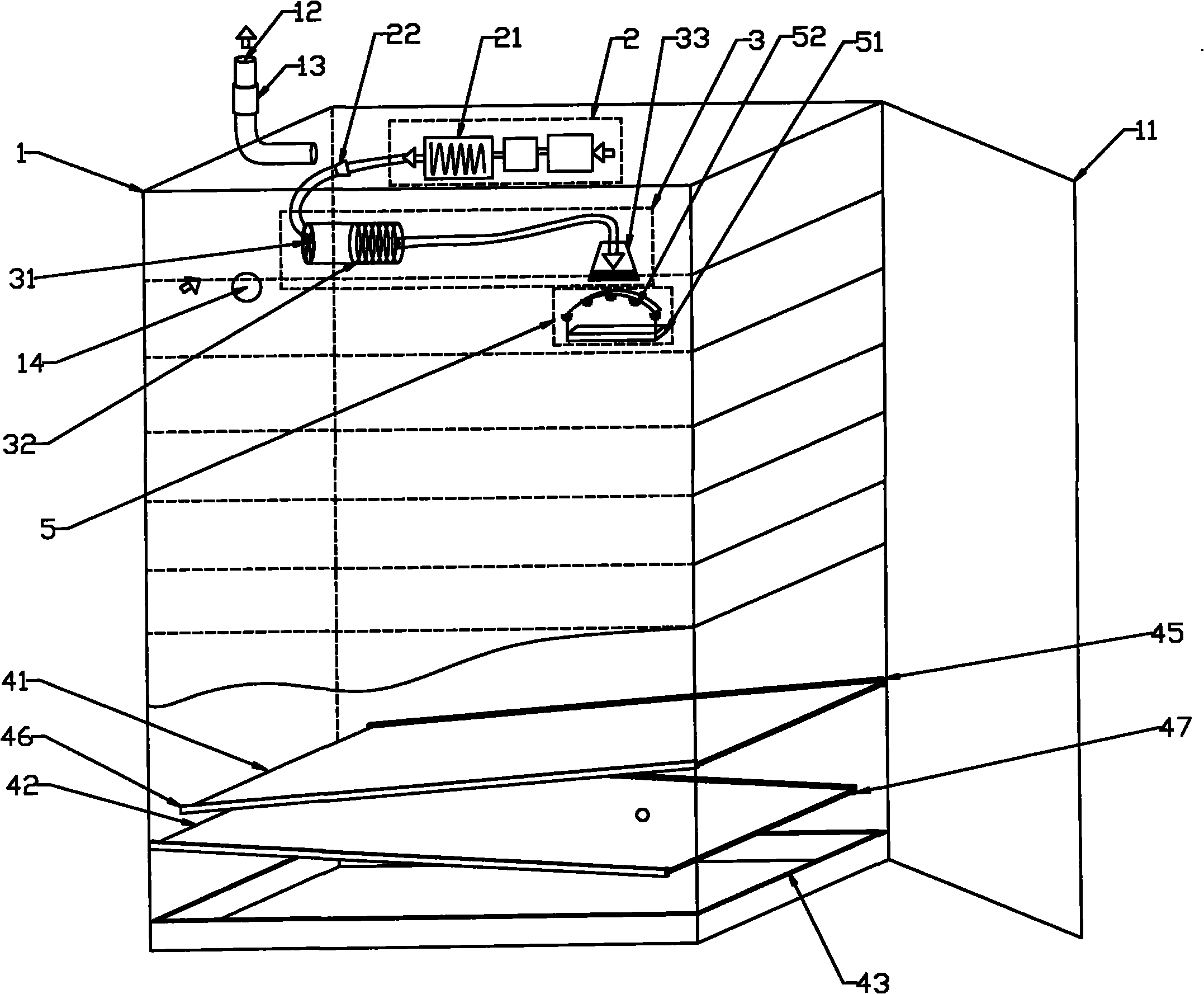 Method and device for preserving plants