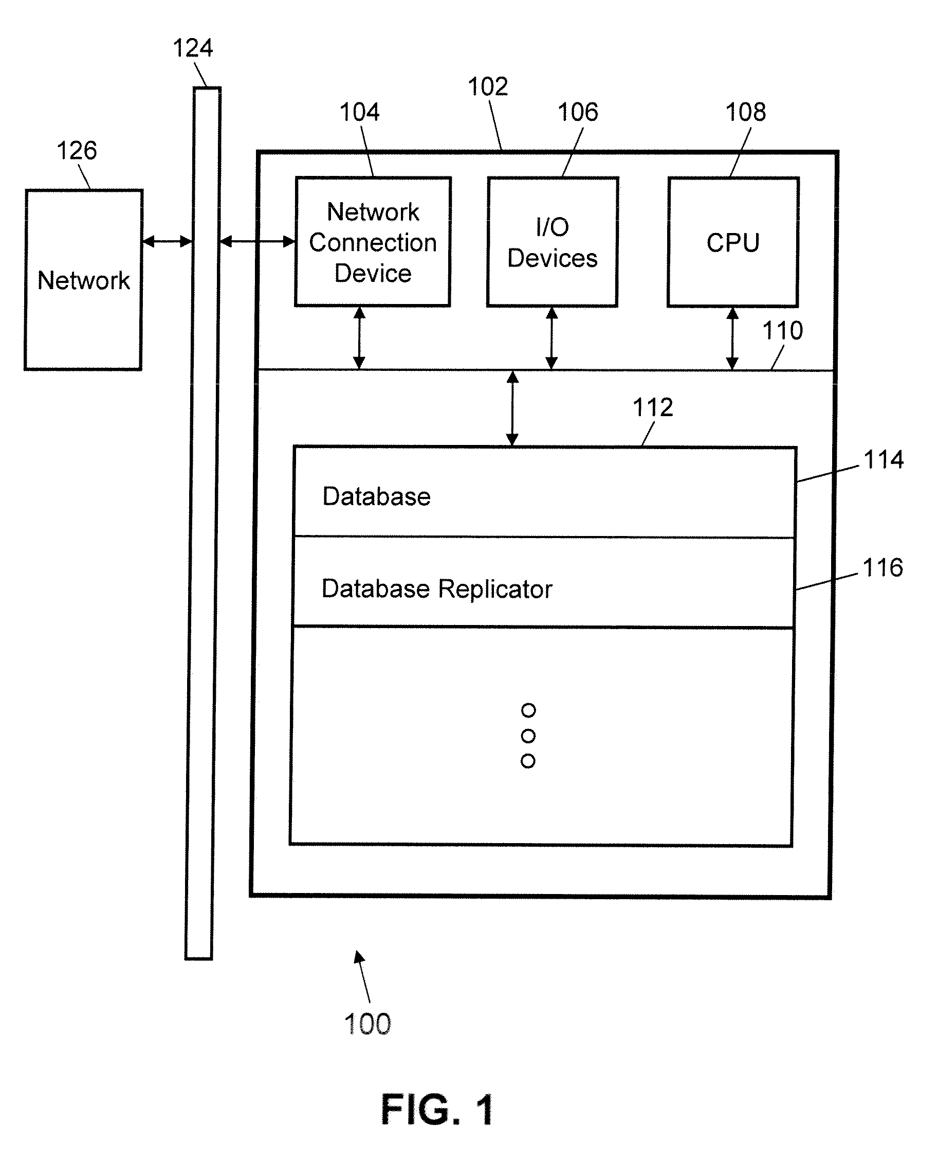 Apparatus and method for creating a real time database replica