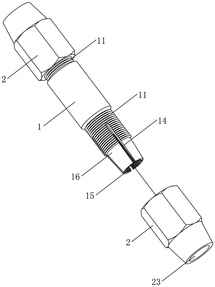 Peg-clamp co-pressing middle quick energy-saving conducting contact