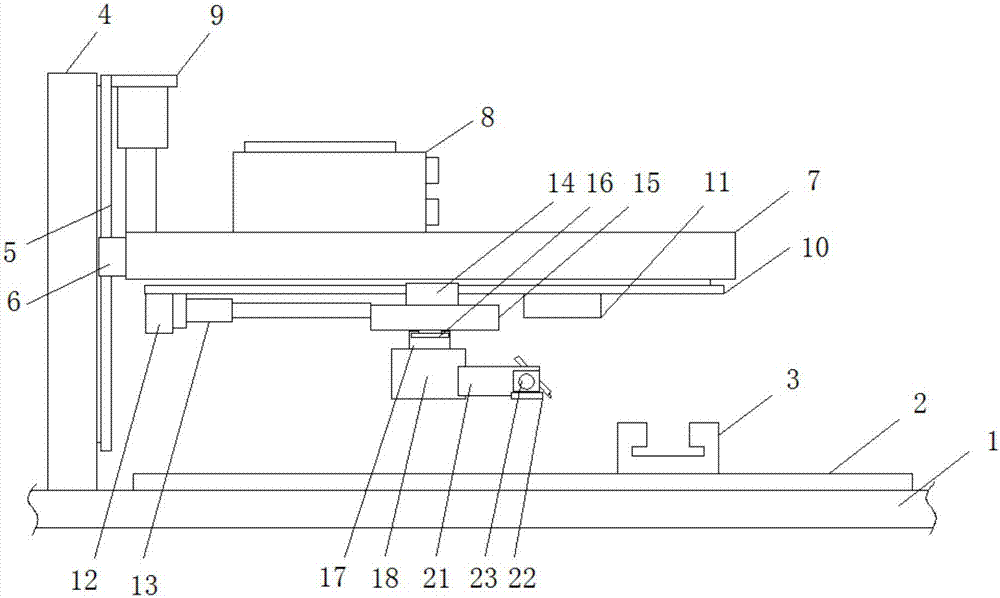 Lamp machining spot-welding device with precise positioning and welding functions