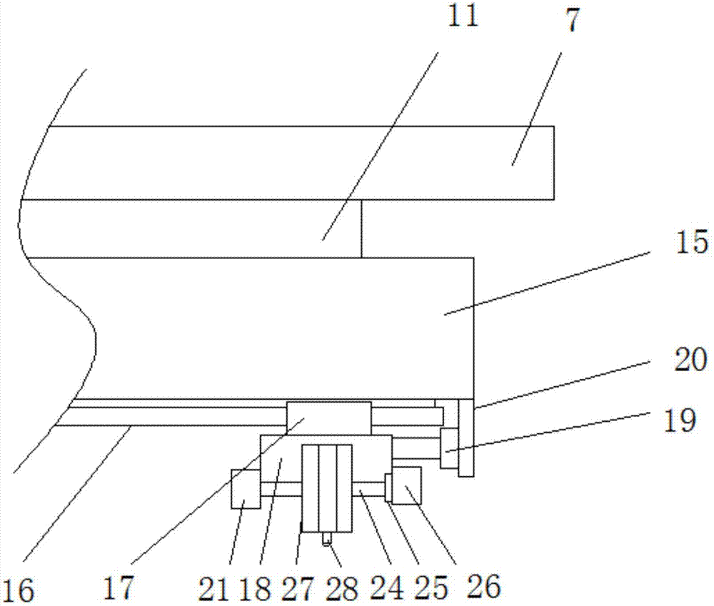 Lamp machining spot-welding device with precise positioning and welding functions