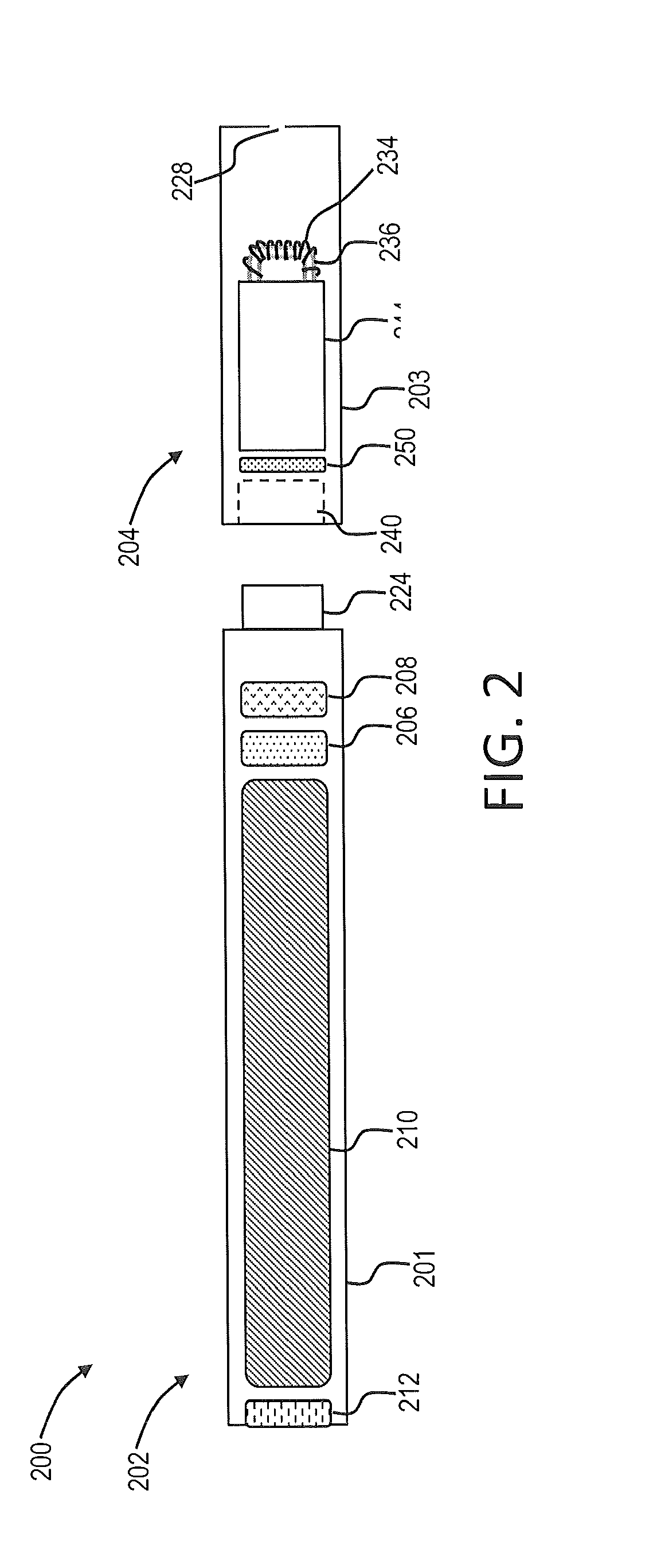 Reservoir housing for an electronic smoking article