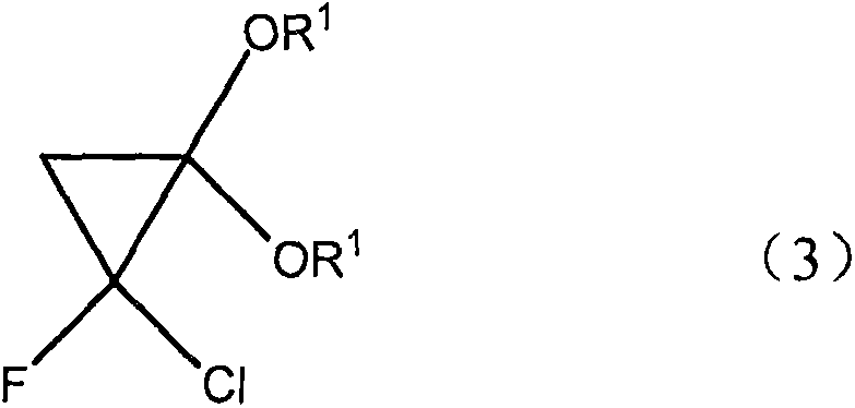 Novel synthetic method for F-acrylic acid and derivative thereof