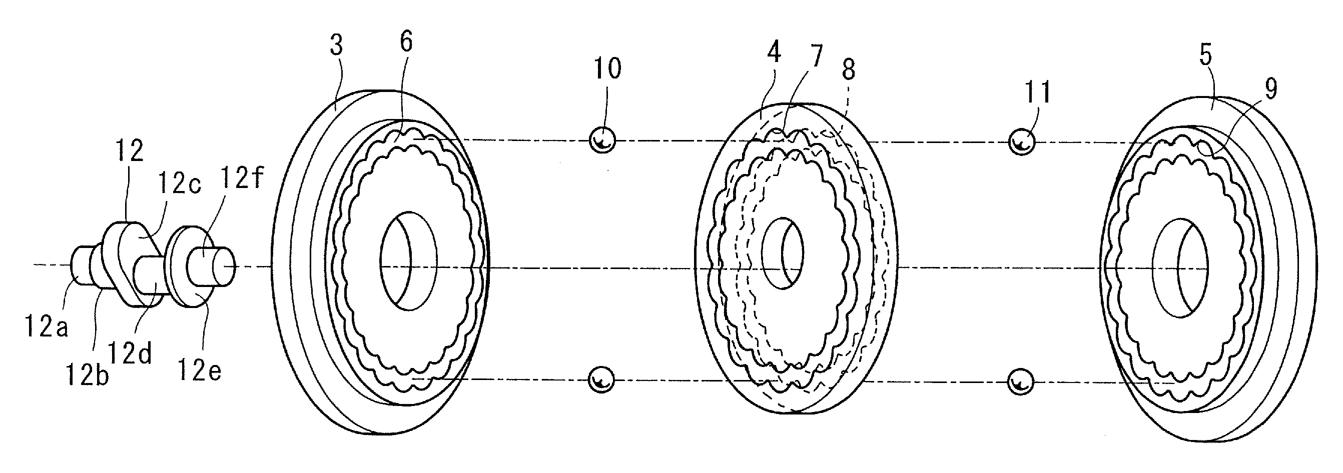 Rolling Ball Type Two-Stage Low Speed Changer Device
