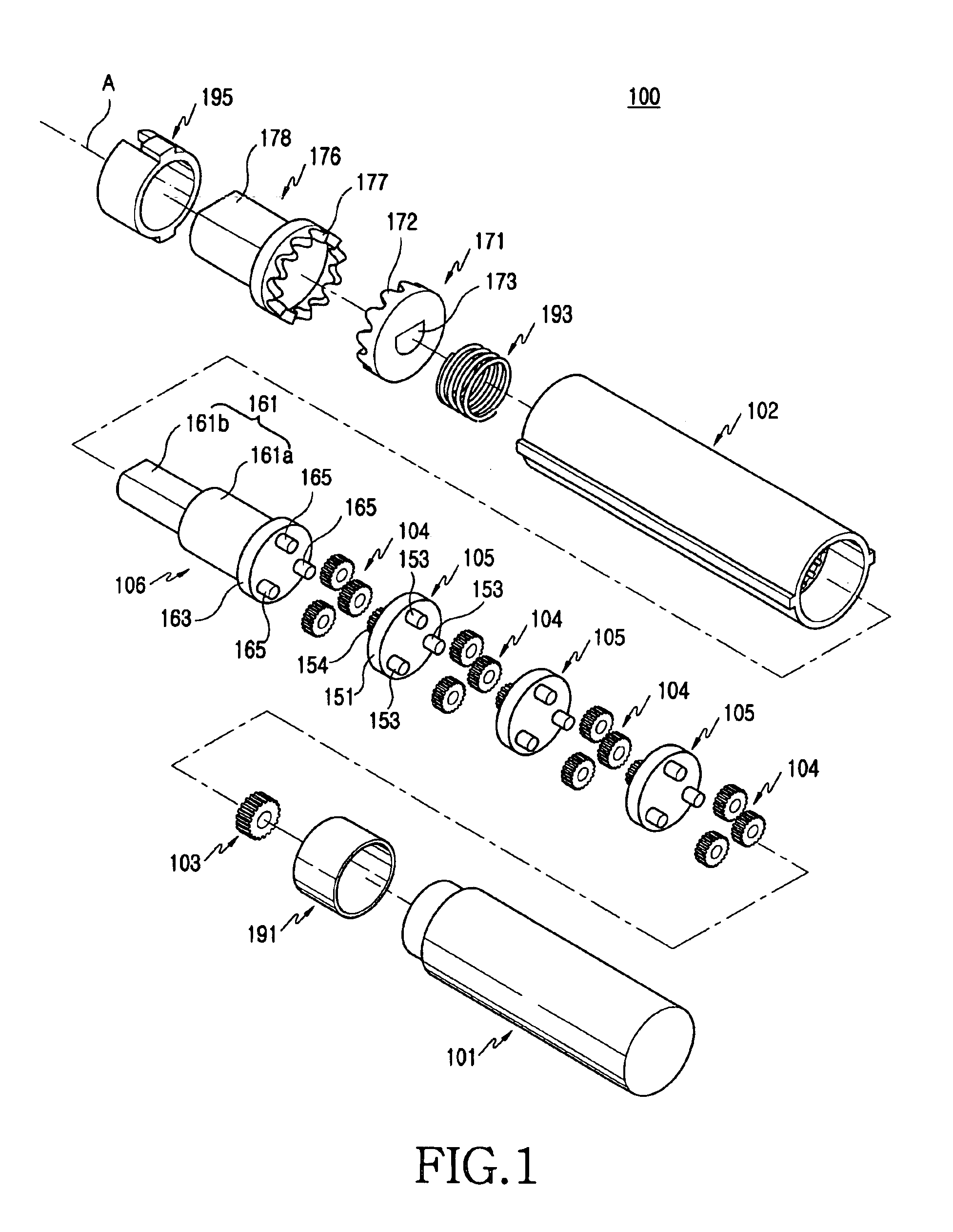 One step automatic hinge device and information terminal