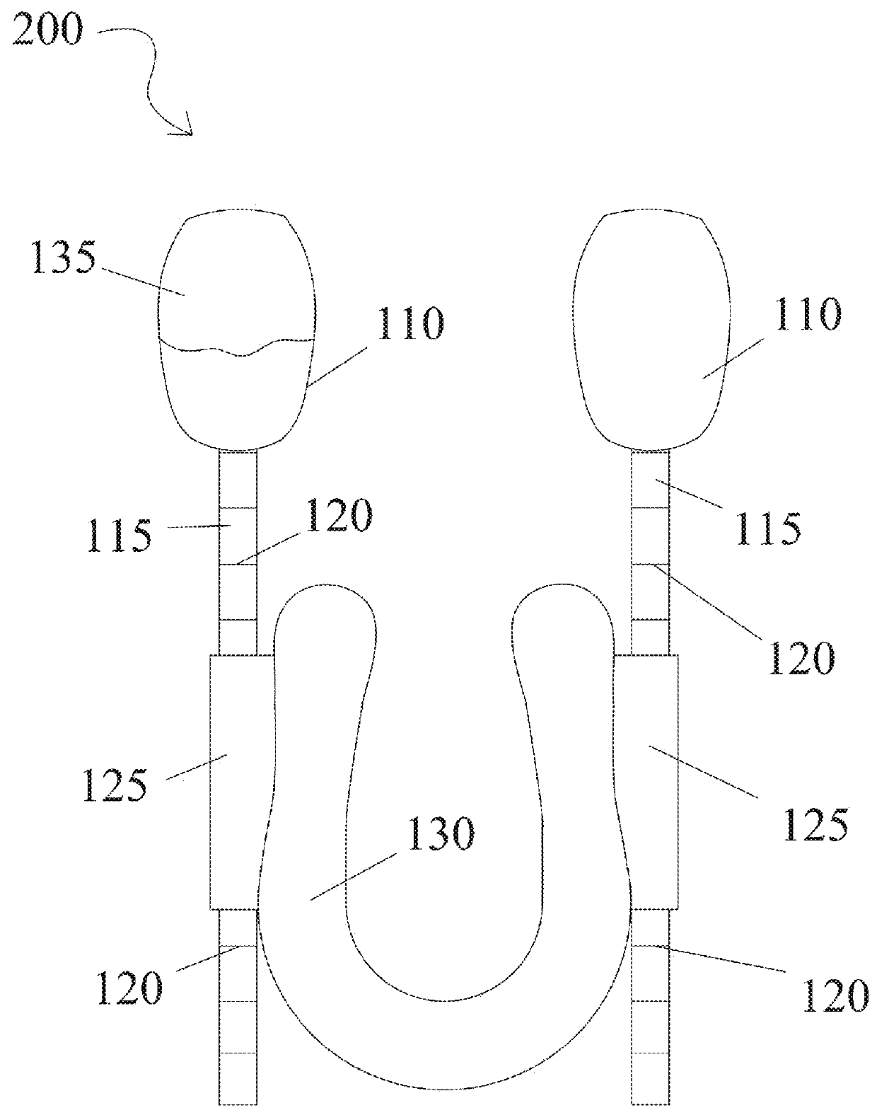 Nosebleed treatment device with position indicator
