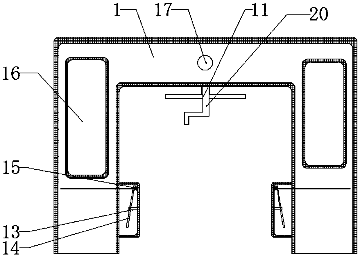 Rehabilitation training moving frame for accumulative strain fracture