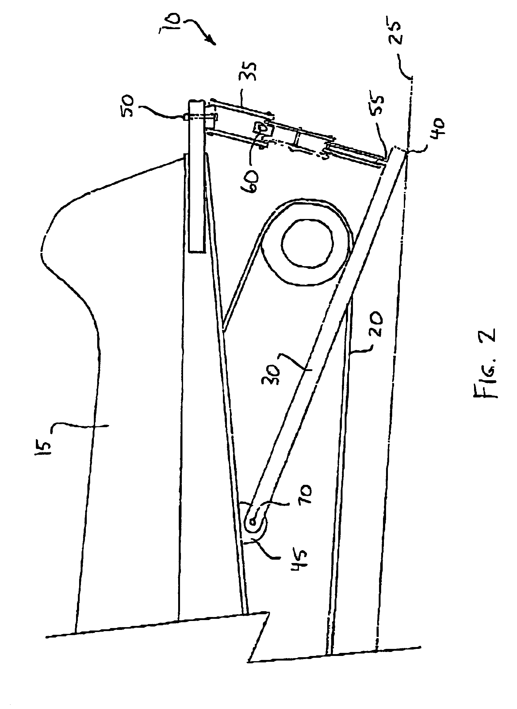Snowmobile elevation mechanism