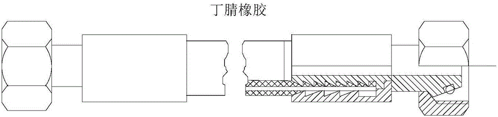Condenser end socket structure with muffling function