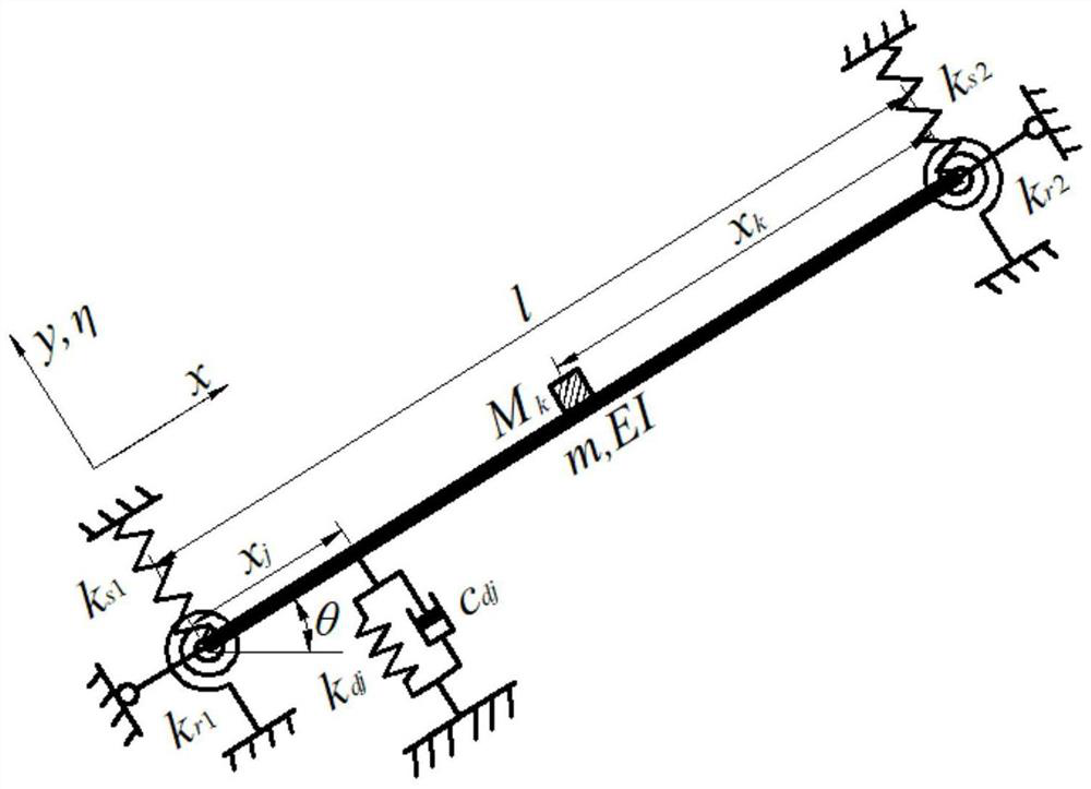 High-precision dynamic measurement method for tension of damped suspender system