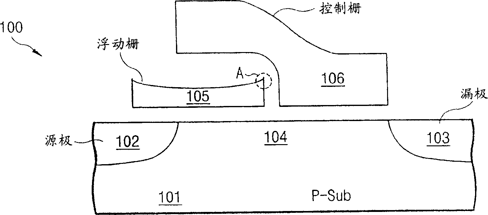 Flash memory device with stable source line regardless of bit line coupling and loading effect