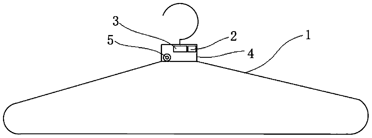 Clothes storage reminding method and intelligent clothes hanger