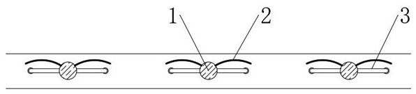 Self-stripping waterproof coating and preparation method thereof