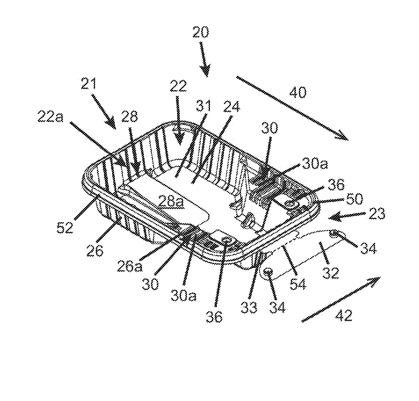 Poultry tray and method of packaging poultry using same