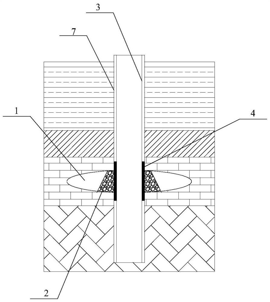 Construction method for punching cast-in-place pile