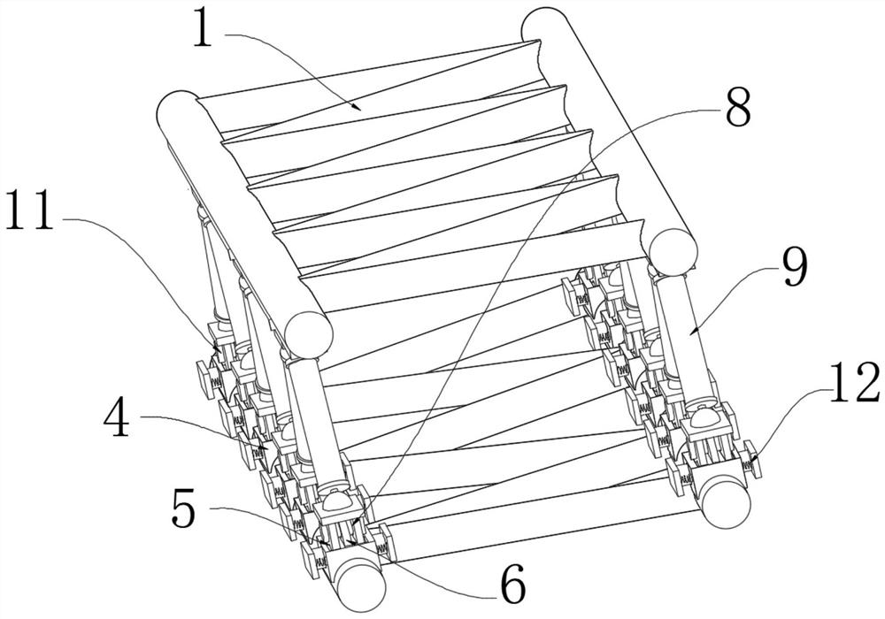 A half-upside-down construction method for a split-story steel structure building