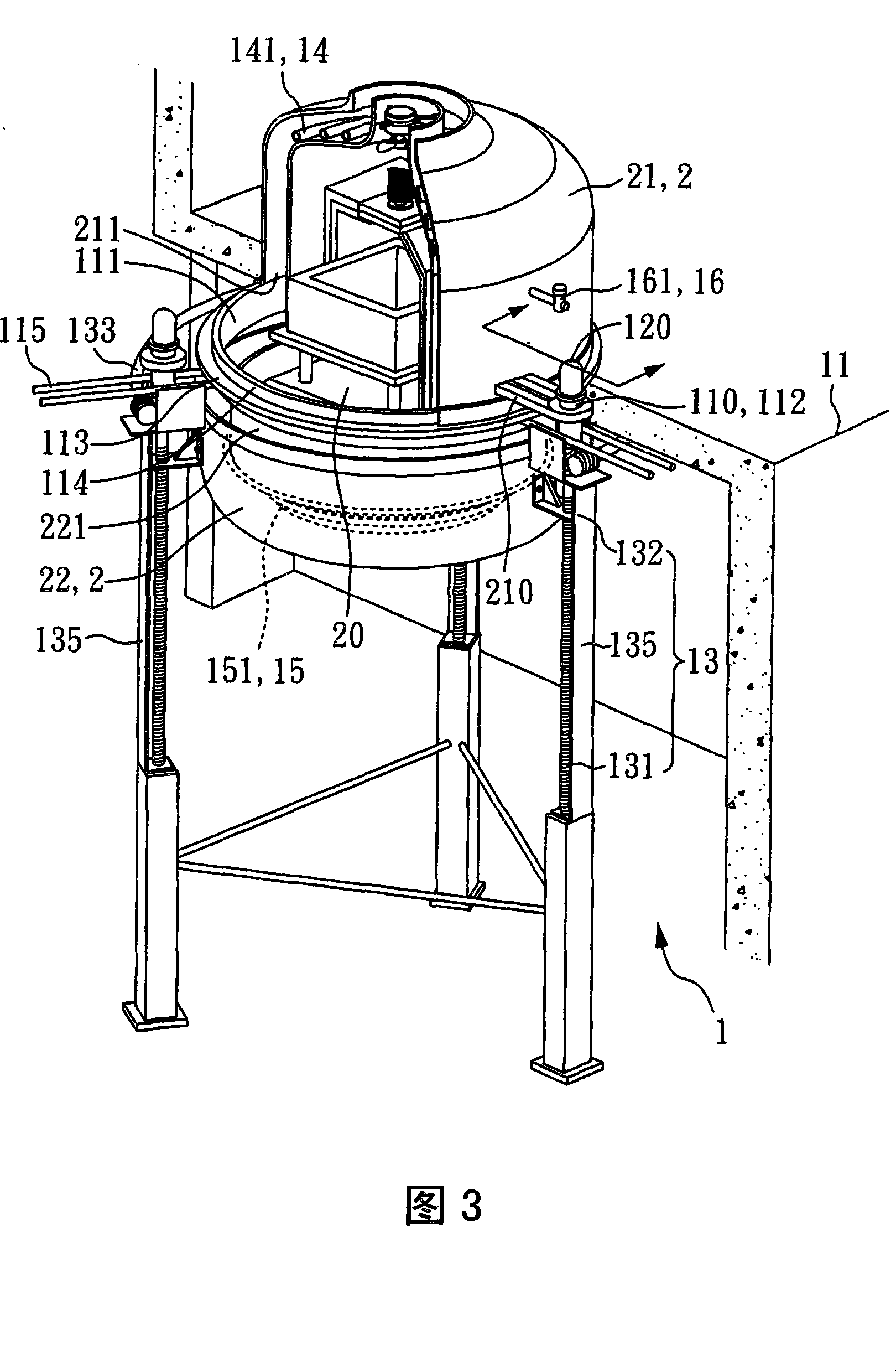 Crystal growth furnace body structure with emergency decompression arrangement