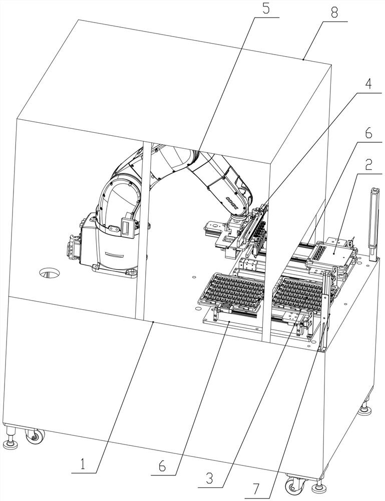 A cutting machine with variable angle and variable pitch