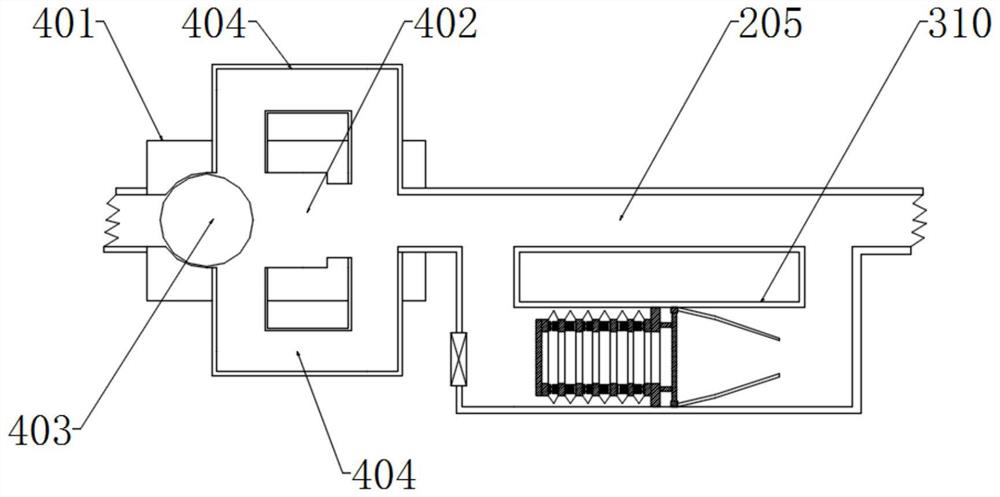 Continuous negative pressure drainage device for orthopedic internal fixation operation