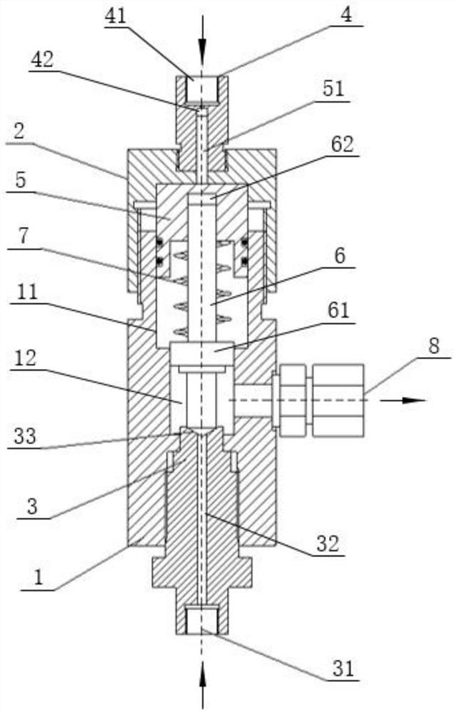 Diaphragm compressor follow-up valve and using method thereof