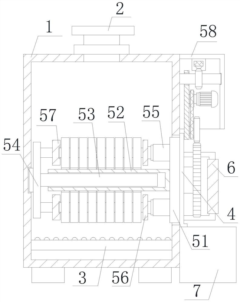 A tempering device for heat treatment of wear-resistant parts