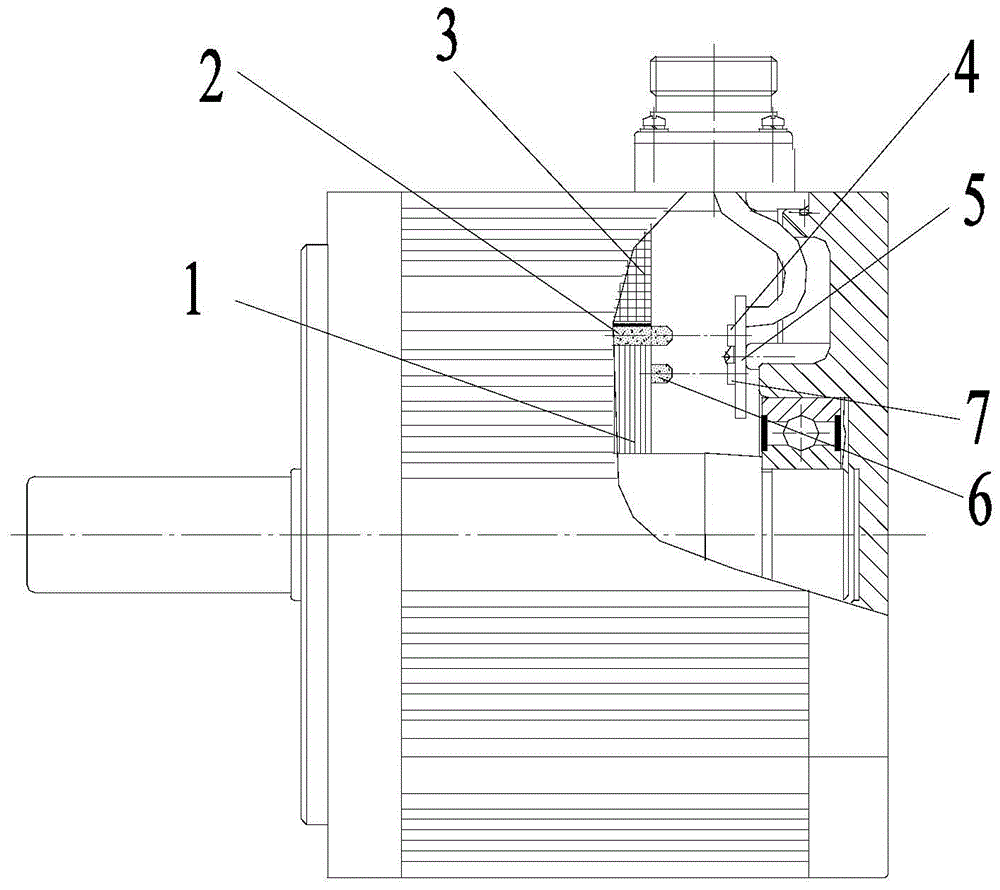 A servo motor with encoder function and its position detection method