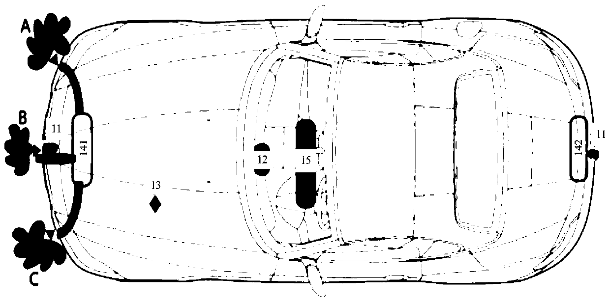 Vehicle collision buffering system and method