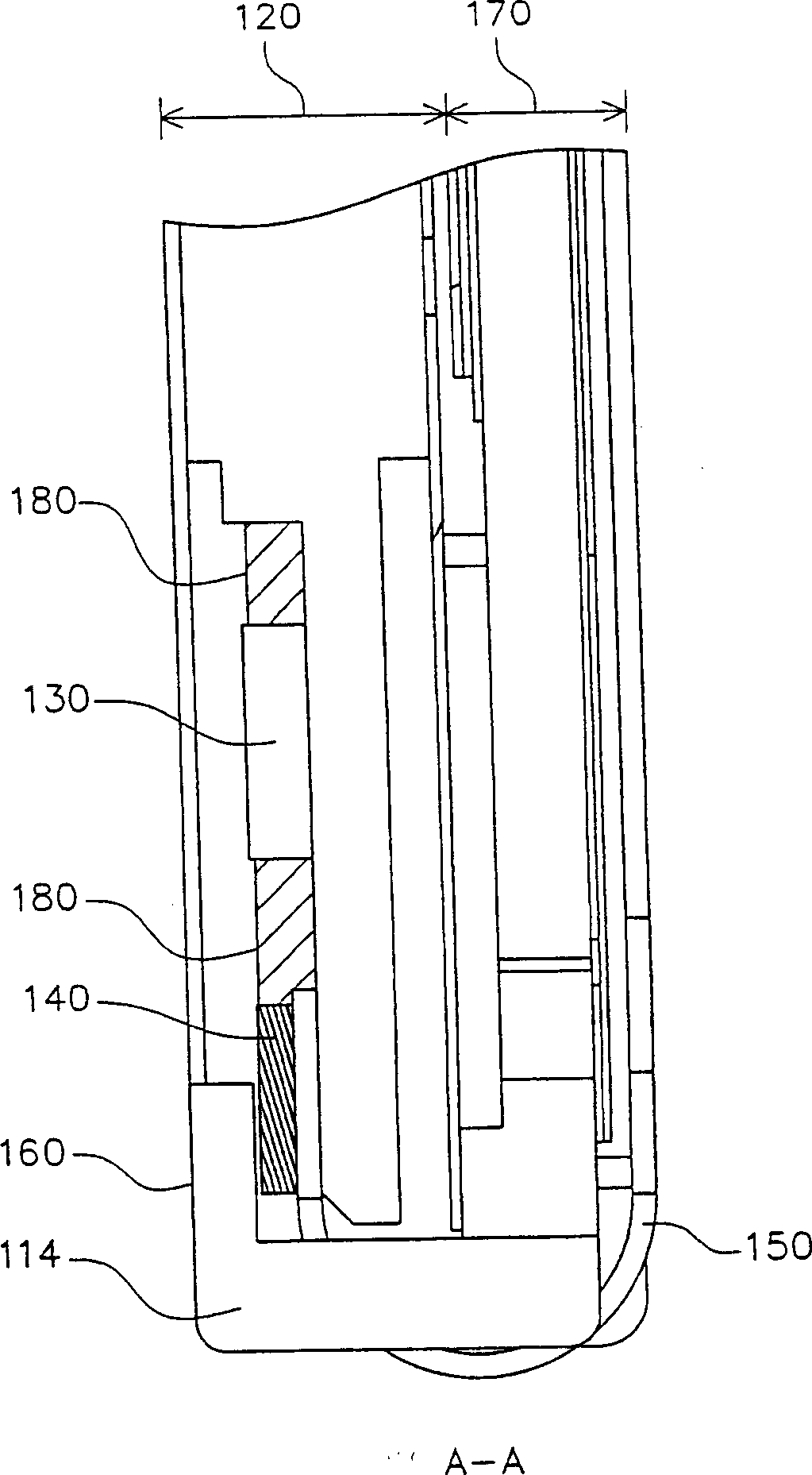 Fixing frame of plane display module