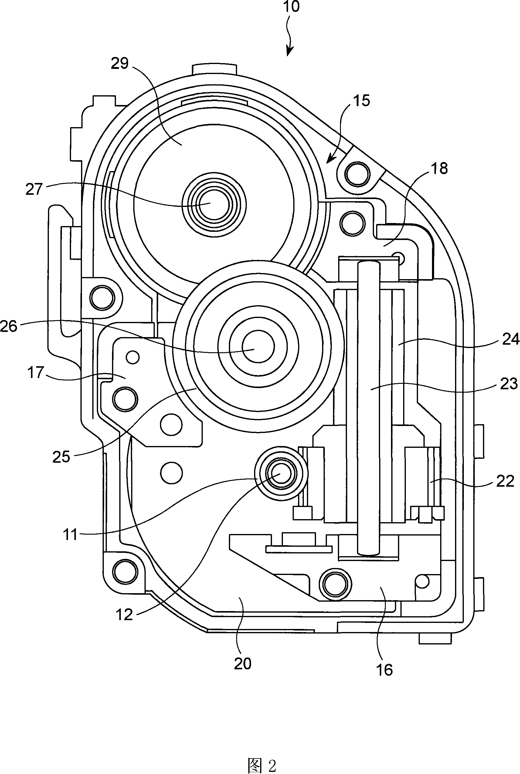 Automatic opening and closing device