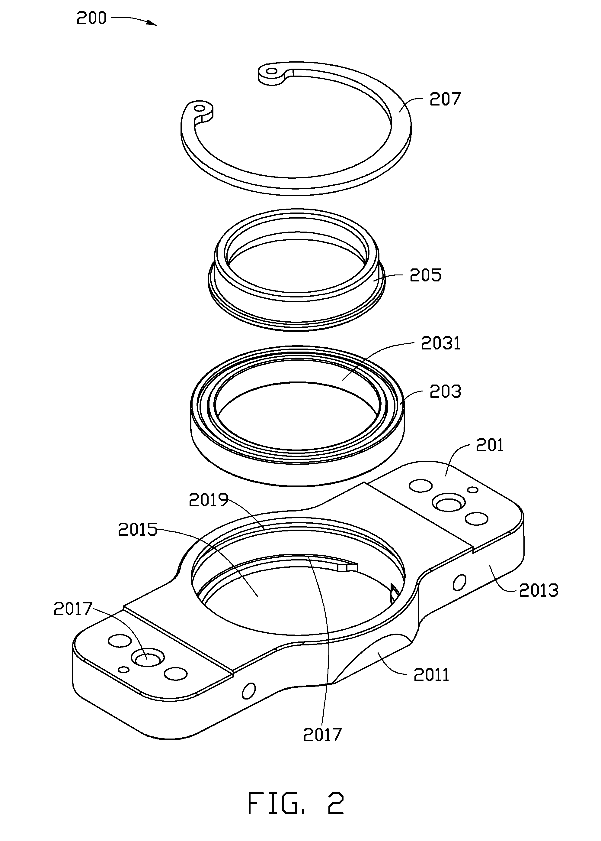 Assembly apparatus for bearing assembly