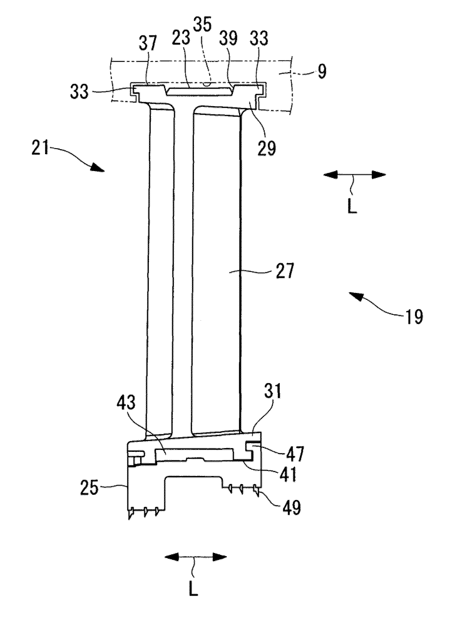 Stator blade ring and axial flow compressor using the same