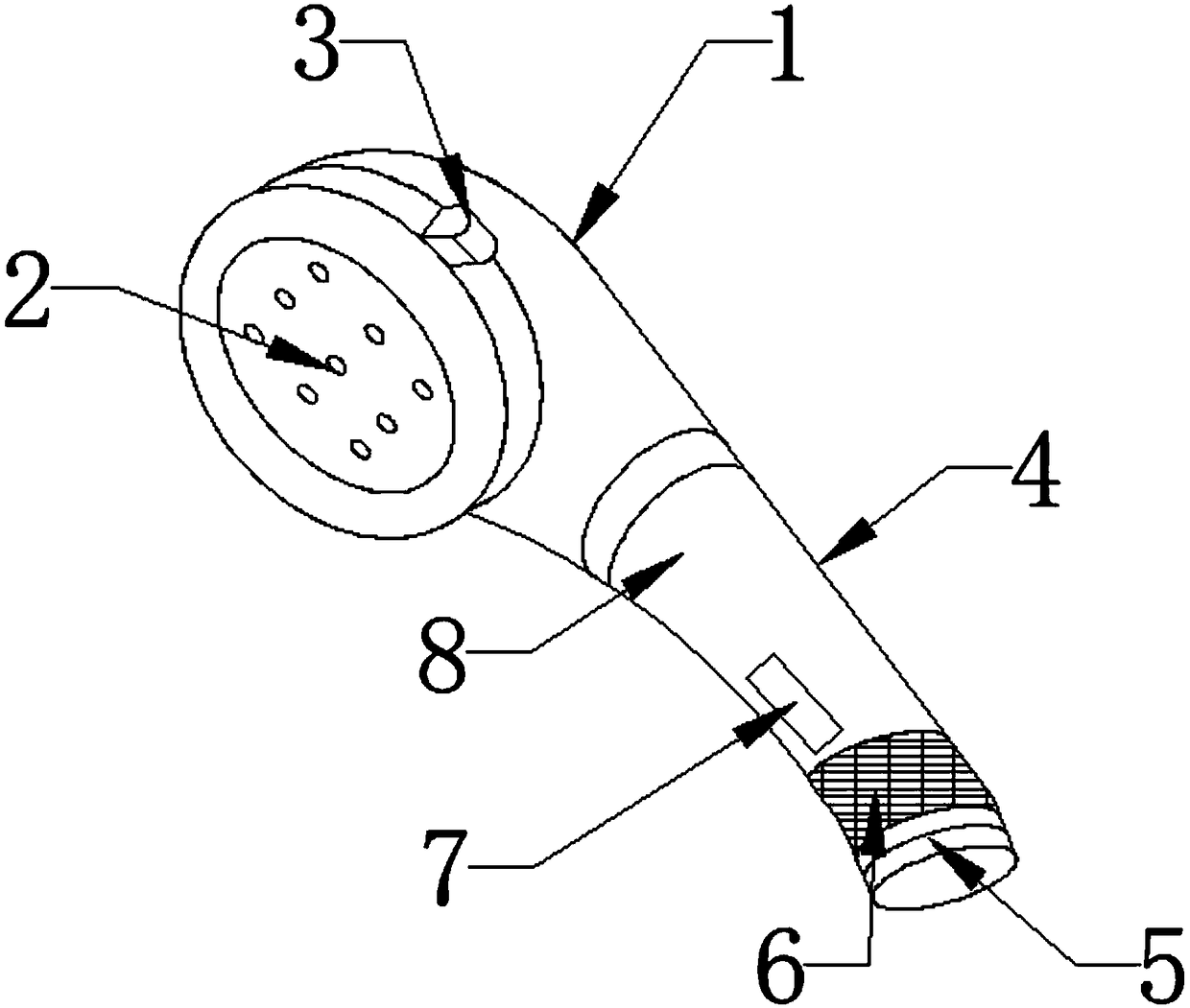 Multifunctional shower spray head