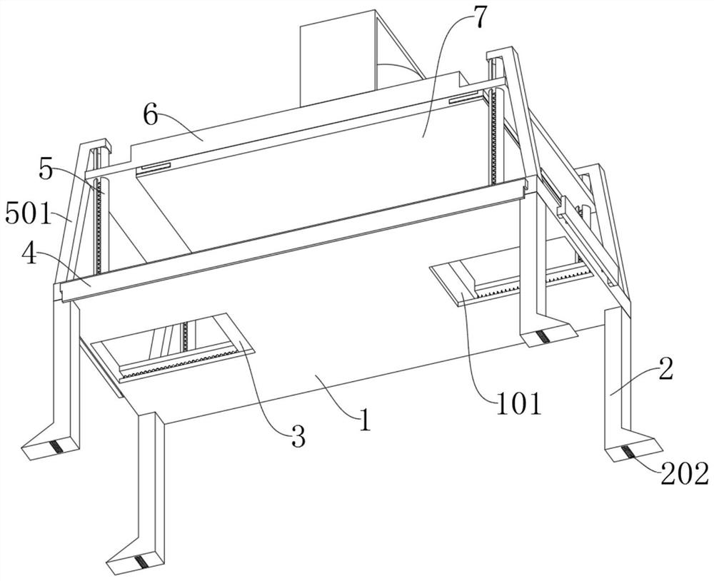 Joinery board grinding device for furniture production and processing