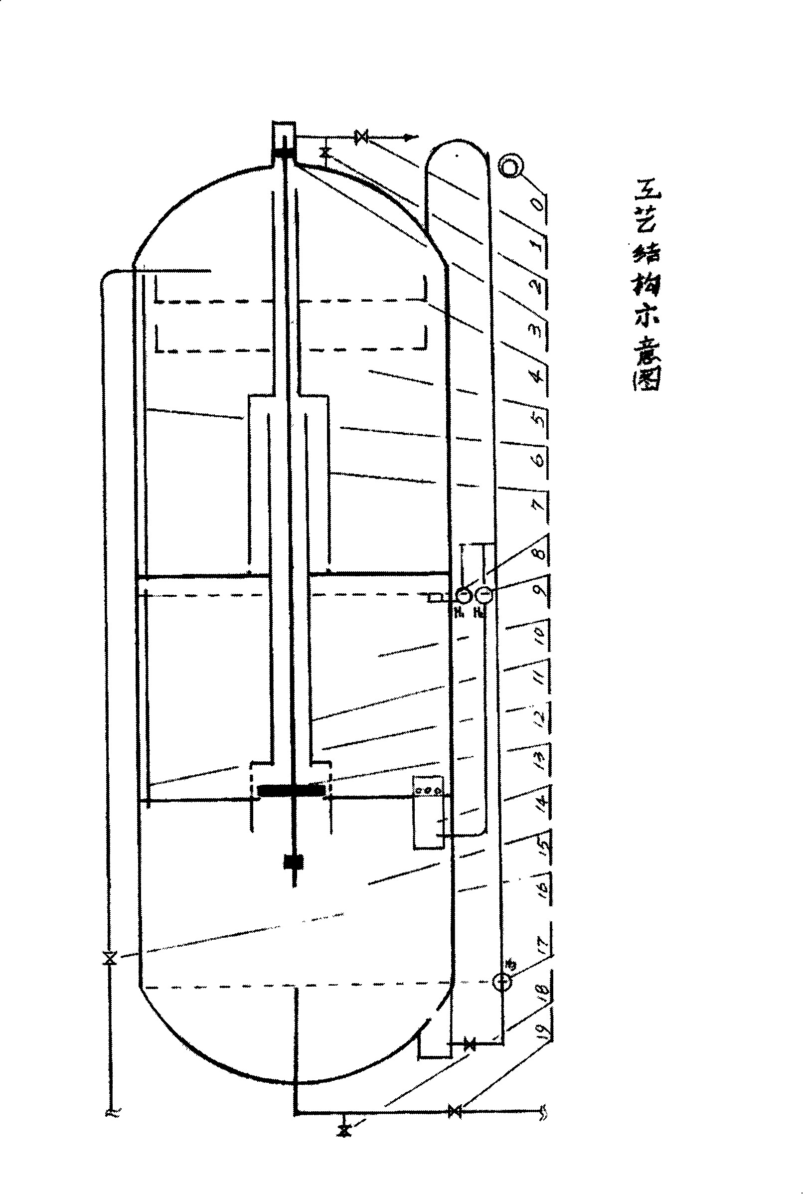 Timing method three phase metering separator