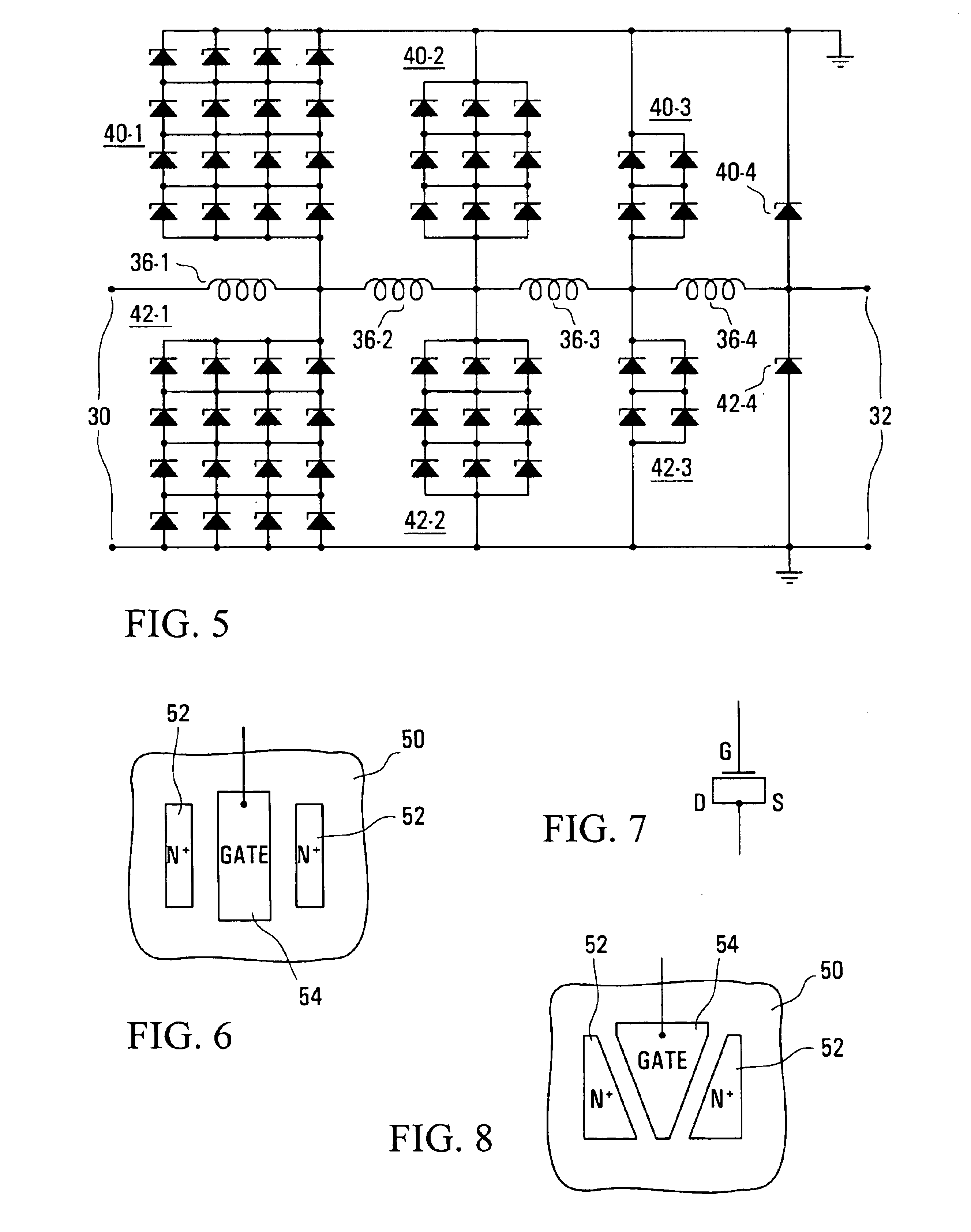 Input power limiter for a microwave receiver