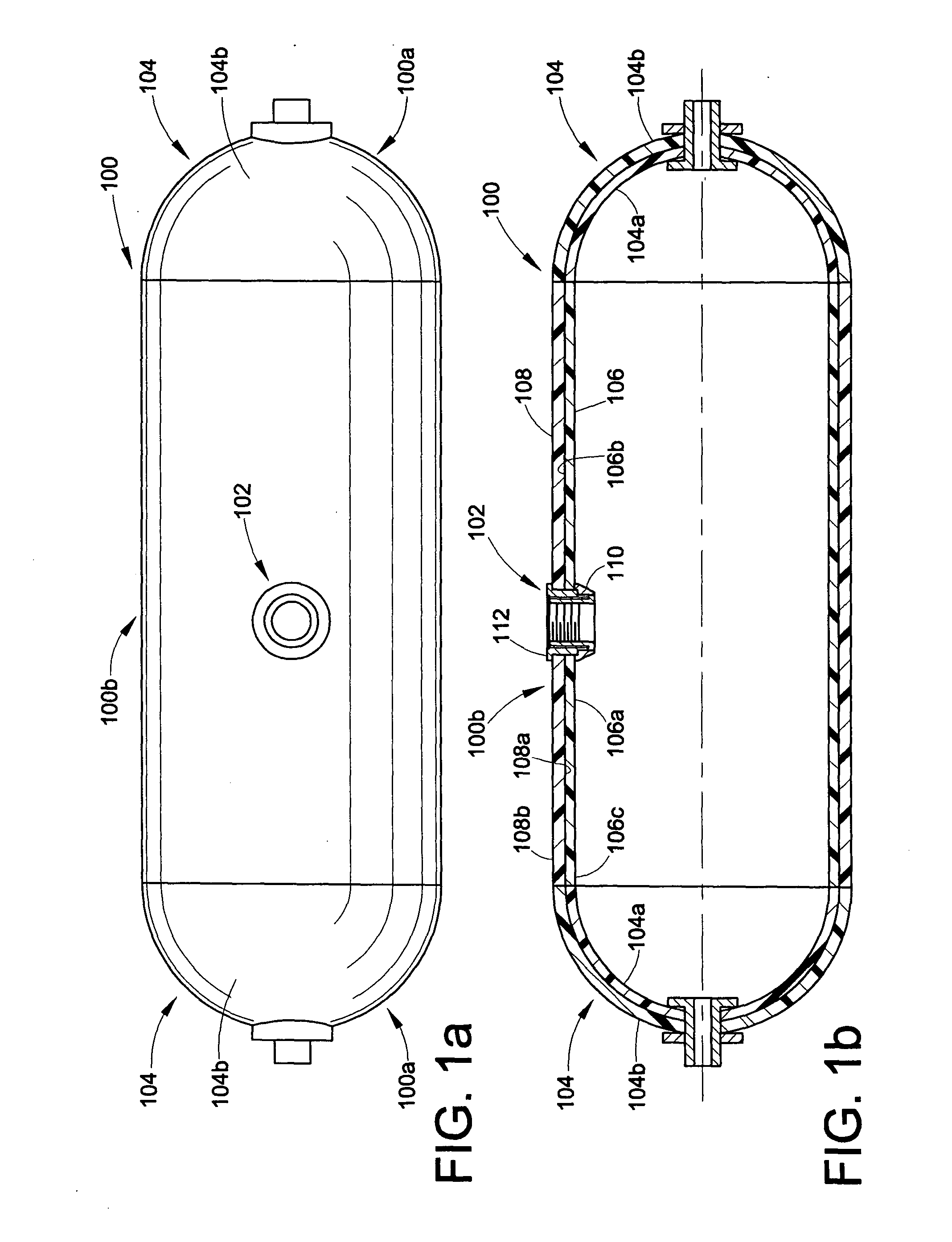 Filament-reinforced composite thermoplastic pressure vessel fitting assembly and method
