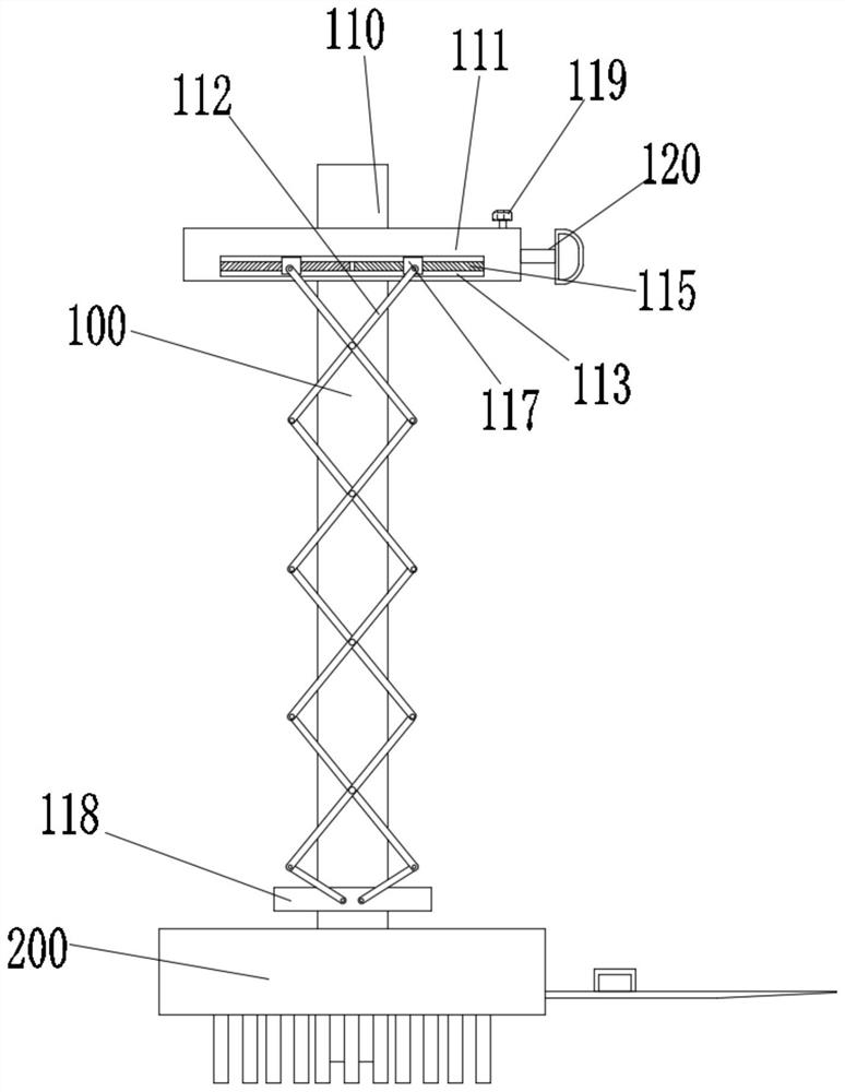 Concrete filling device with anti-blocking structure