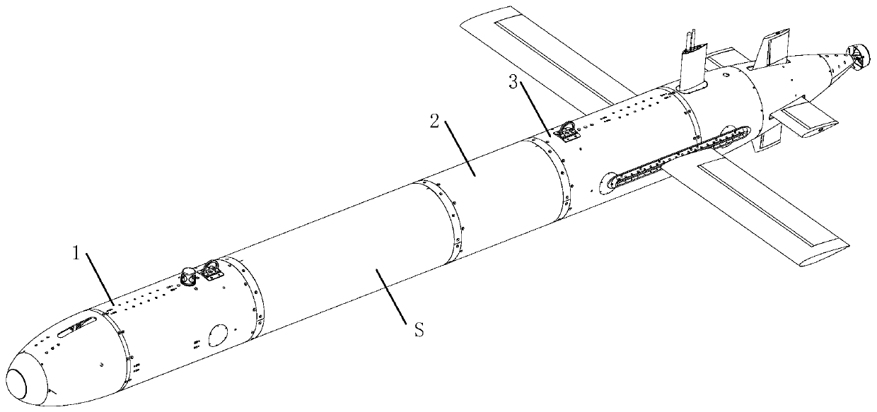 Underwater glider capable of presetting large loads underwater